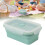 Recipient alimentar pliabil din silicon cu capac, 350 ml 1