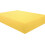 Drap-housse jaune en microfibre brossée pour lit simple XL 1
