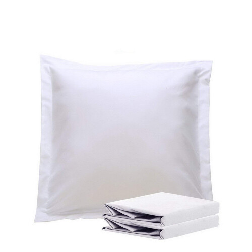 26x26 huse de pernă Euro, microfibră, pachet de 2, cu flanșă de 2"