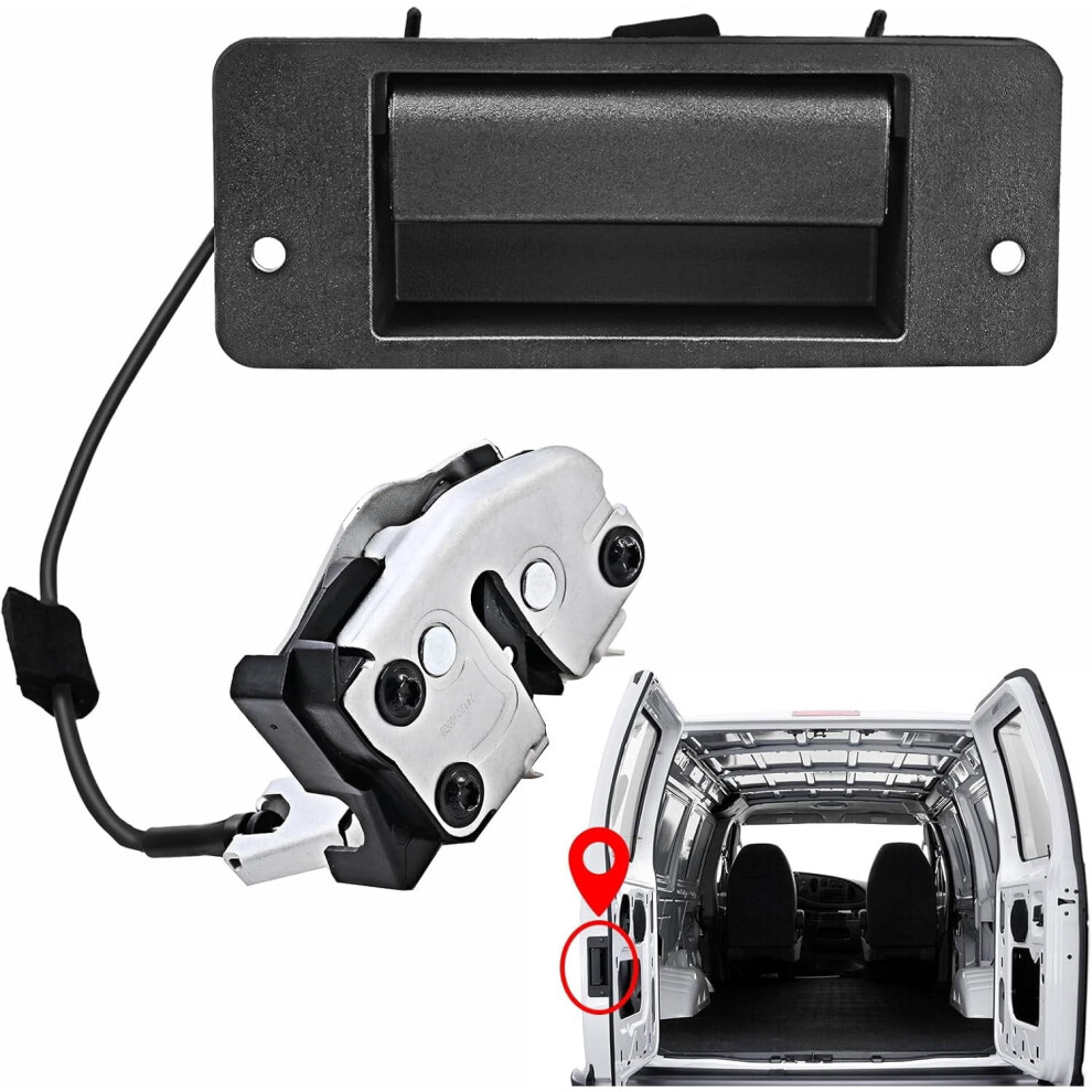 Rear Cargo Door Latch With Handle Â Left Driver Side For 9058772284976