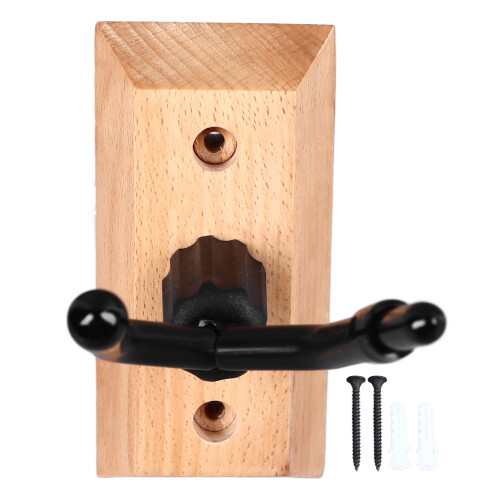 Violin Wall Hanger – Wood & Metal Bracket, 1pc 2