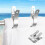 Strandhandtuchclips aus Edelstahl (2er-Pack) 1