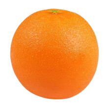 Décoration artificielle d'orange, en plastique réaliste, 1 pièce
