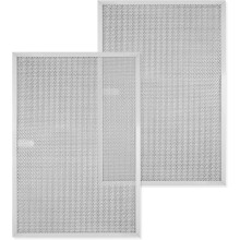 Aluminium-Dunstabzugsfilter, 17,25 x 11,75 x 0,375 Zoll, 5-lagig