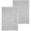 Aluminium emhættefilter 17,25"x11,75"x0,375" 5-lags 1
