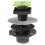 PVC Shower Drain Assembly E-Series Compatible 3-Piece 1