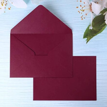 A7 Envelopes Burgundy Shiny 50 pcs 5.25 x 7.25 inches