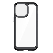 Kristallen telefoonhoesje voor iPhone 14 en 14 Max, schokbestendig en slank.