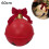 Opblaasbare kerstbeldecoratie 60 cm met strik 1