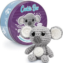 Sraith DIY do thosaitheoirí trealamh cróise Koala amigurumi