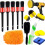 Set de 14 perii de detailing auto cu husă portabilă 1