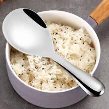 Cuchara para arroz de acero inoxidable 304 con mango largo