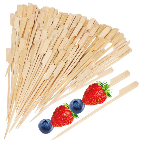 Spiedini di bambù per antipasti, 200 pezzi, 5,9 pollici