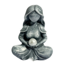 Statue en résine de la déesse de la lune, figure mythologique, 1 pièce