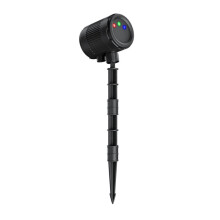 Moving Static Red Green Dots Star Laser Shower Projector Outdoor Garden Waterproof Holiday Xmas Tree Light EU Plug