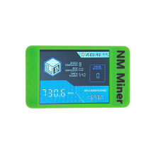 735Kh/S Harshrate BTC Miner NMMiner NerdMiner+ Case 2.8 Inch Display Bitcoin Crypto Solo Miner B