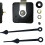 Black Quartz Clock Movement Kit for Wall Clocks 1