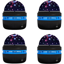 Veilleuse projecteur d'étoiles miniature (lot de 4) – Alimentation USB