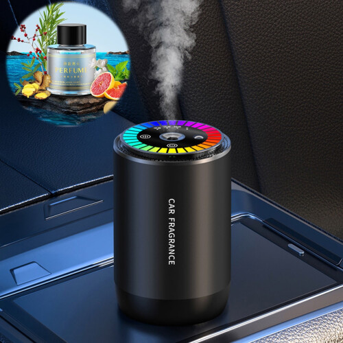 Aroma Diffuser til Bil og Hjem med RGB-lys