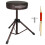 Drum Throne with 3-inch Memory Foam Padding, Adjustable, 1