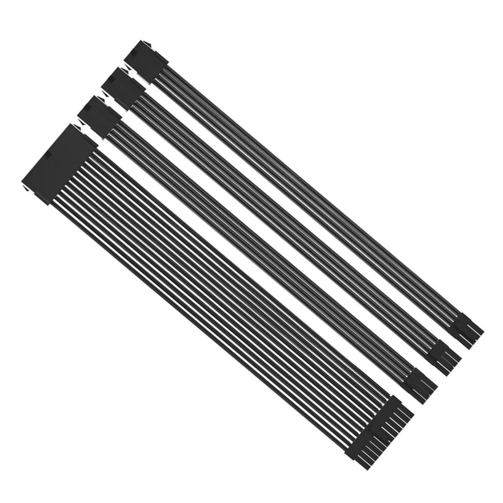 Pc Power Extension Cables Set 18Awg 30Cm 9066521492022