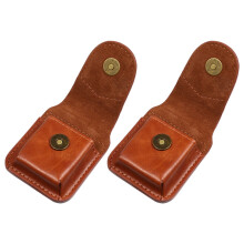Set di 2 accendini da esterno in PU marrone
