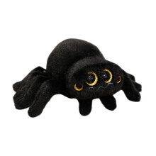 Aranha de Pelúcia Preta 25 cm (9,8 polegadas) - Animal de Pelúcia Macio