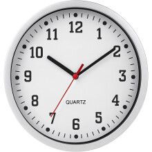 Wall Clock 9" Silent Non Ticking Decorative Modern Quartz Clocks Round Wall Clock Battery Operated