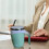 Automatic Stirring Coffee Mug Stainless Steel 12 oz 6