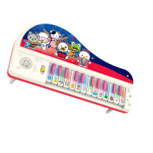 Funny Animal Sound Cartoon Piano Toy for Kids, Plastic, Multi-Function