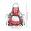 Grembiule unisex originale per cucinare e per le feste 2