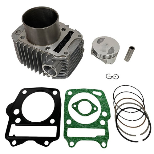 66mm Motorcycle Engine Bore Cylinder Piston Ring Gasket Set for  W125i WAVE125 125cc Engine 1