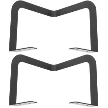 Bară de fixare a saltelei, fier negru, 15,2 cm