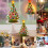 Acryl-Lebkuchenhaus-Ornament, 20 cm 1