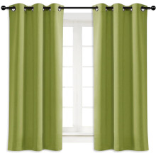 Friss zöld sötétítő függönypanel 86 cm széles x 168 cm hosszú