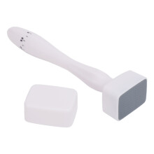 Stainless Steel Microneedling Roller Pen 0-3mm for Face & Body, White