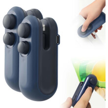 Mini uzatváračka vreciek s rezačkou a magnetom – 2 v 1 na potraviny