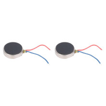2X 3V 60MA 9000+/-2000RPM Phone Coin Flat Vibrating Vibration Motor