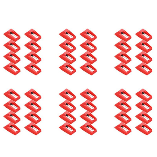 48 Pcs Record Player Needle Turntable Ruby Replacement Stylus Needles for Vinyl Record Player