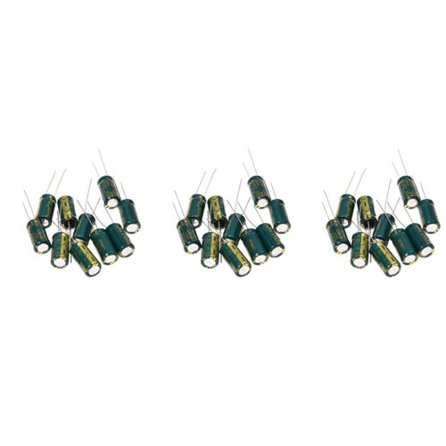 30 Peças 10V 3300UF Placa-MãE Capacitor Eletrolítico Radial