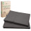 Fețe de pernă din bumbac organic, gri, pachet de 2, Queen/Standard 1