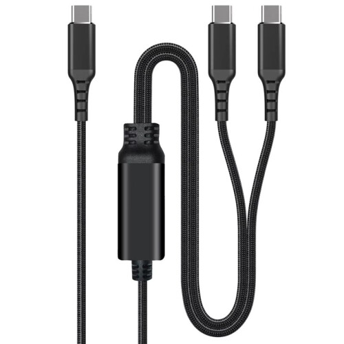 2 in 1 USB C to USB C Cable PD 100W Max Fast Charging Cable for  Series  Data Cable