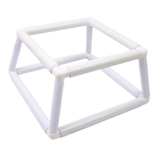 Quadratischer Stickrahmen, doppellagig
