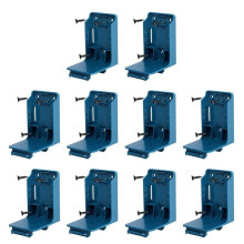 10PCS 2-in-1 Lithium Battery and Tool Holder for 18V Li-Ion Battery Tools Storage Rack Wall Mount Display Stand