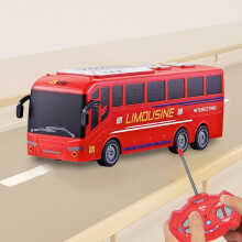 LED-Fernbedienungsbus-Spielzeug – Realistisches Modell im Maßstab 1:30, 1 Stück