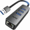Προσαρμογέας USB3.0 σε Ethernet από αλουμίνιο 4 σε 1 1000Mbps 1