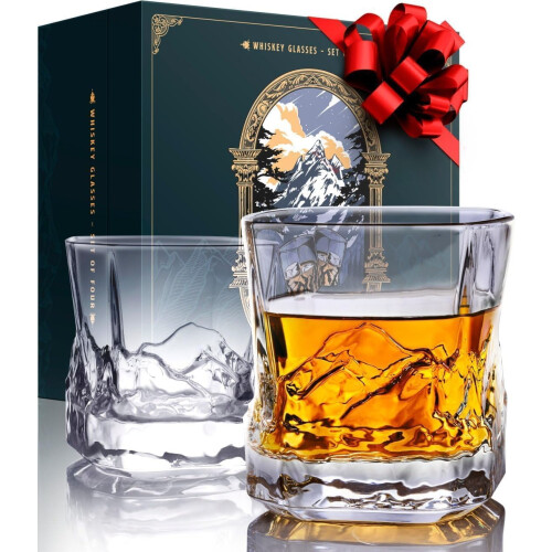 Ensemble de 2 verres à whisky Everest – Old Fashioned de 24 cl,
