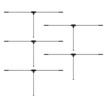 5PCS 915MHz T-Type Antenna IPEX 1 Connector 55mm Length High Transmission Efficiency for RC FPV Drone DIY Parts