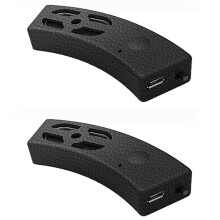 2X AOVEISE Altavoz del Casco de la Motocicleta Llamadas Manos Libres Altavoz de la Bicicleta Altavoz de Montar Altavoz de Sonido de