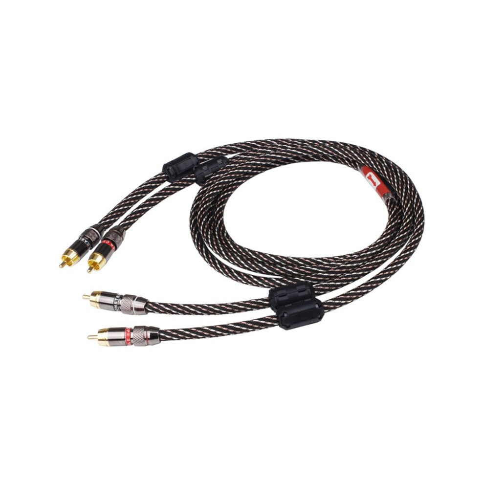 2Rca Cable Male To 2Rca Connector Audio Cables For Home Theater Dvd Amplifier Tv Video Cord Speaker Signal Audio Cable 6032309115431